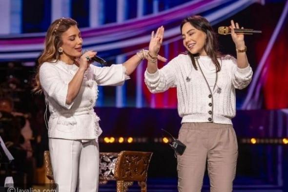 أصالة تغني بالتركي مع إيبرو غوندش في ليلة استثنائية بموسم الرياض