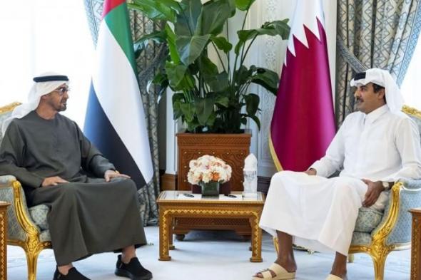 belbalady
      "زيارة
      أخوية"..
      أمير
      قطر
      يصل
      الإمارات
      ومحمد
      بن
      زايد
      في
      مقدمة
      مستقبليه