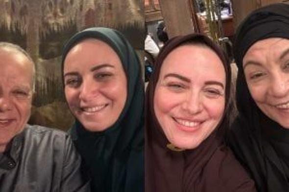 سماح
أنور
ومجدي
السباعي
والدا
ريهام
عبد
الغفور
فى
مسلسل
حكاية
نرجس