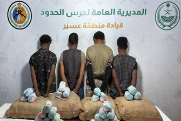 القبض
على
7
مخالفين
من
الجنسيتين
اليمنية
والإثيوبية
لترويجهم
القات
بجازان
وعسير