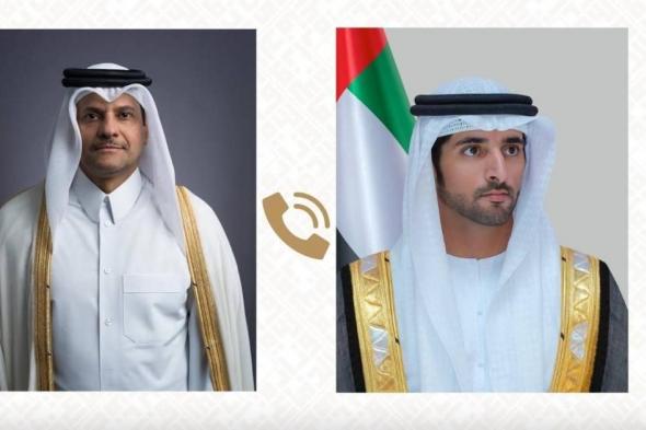 حمدان
      بن
      محمد
      ووزير
      الدولة
      لشؤون
      الدفاع
      القطري
      يبحثان
      هاتفياً
      التطورات
      التصعيدية
      الخطرة
      بالمنطقة