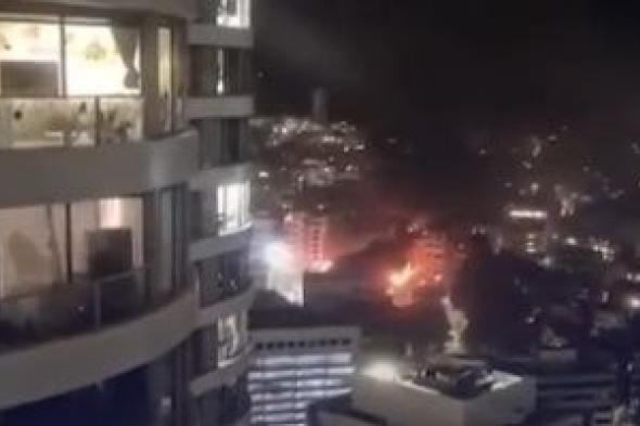 سقوط
صاروخين
حول
محيط
وزارة
الدفاع
الإسرائيلية
فى
تل
أبيب