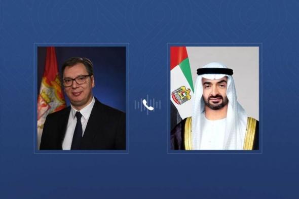 محمد
      بن
      زايد
      والرئيس
      الصربي
      يؤكدان
      ضرورة
      وقف
      التصعيد
      في
      المنطقة