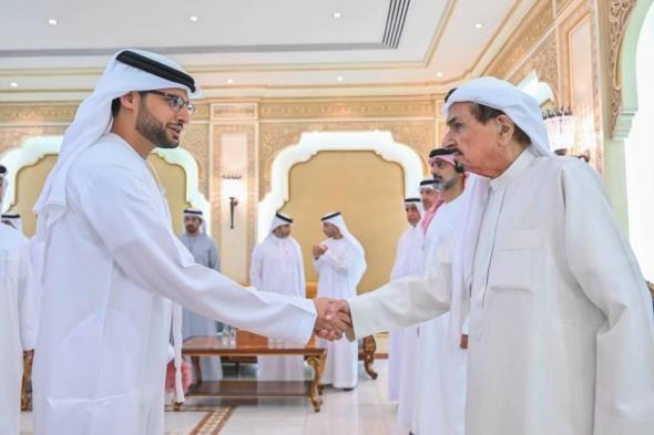 النعيمي
      والشرقي
      والمعلا
      وسعود
      بن
      صقر
      يواصلون
      تقبل
      التهاني
      برمضان