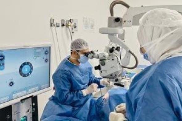 نجاح
جراحة
مجهرية
دقيقة
لإنقاذ
بصر
بحار
أوكراني
بمستشفى
الرمد
بـ
بورسعيد