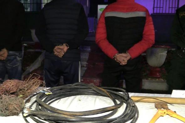 عنابة..تفكيك
شبكة
إجرامية
مختصة
في
شرقة
الكوابل
النحاسية