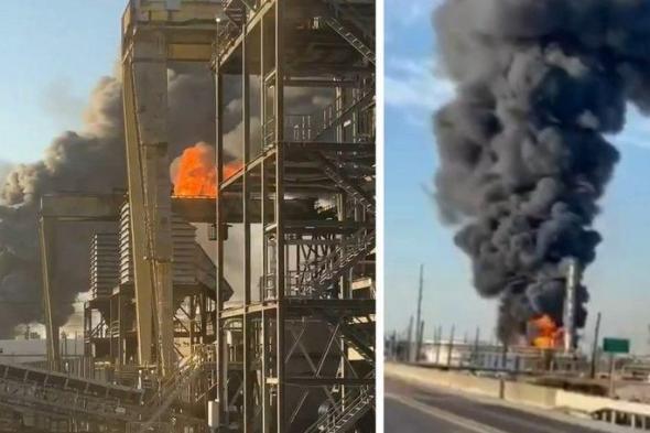 انفجار
      في
      مصفاة
      نفط
      في
      تكساس