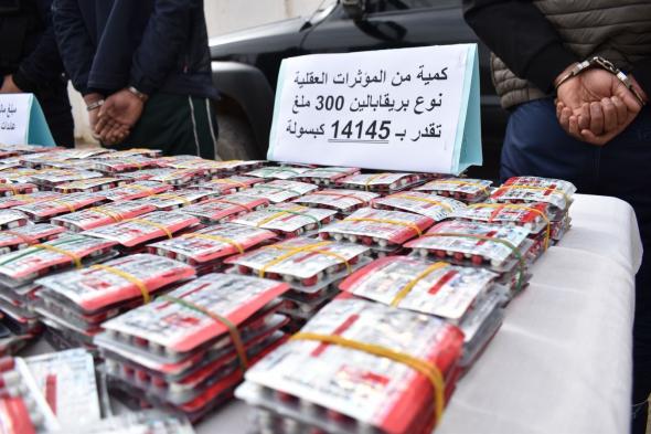 المسيلة..
تفكيك
شبكة
إجرامية
وحجز
أكثر
من
14
ألف
قرص
بريغابالين