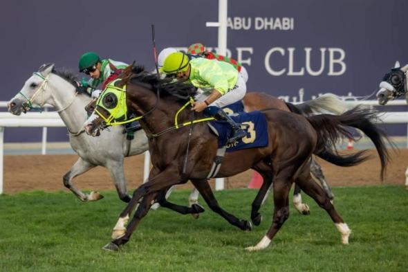 109
      خيول
      في
      الحفل
      الخامس
      عشر
      بمضمار
      أبوظبي