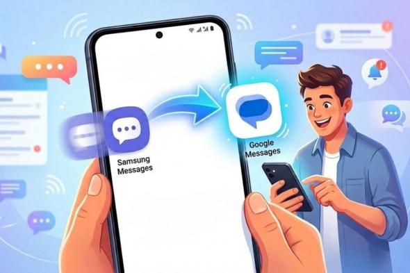 سامسونج
      تعلن
      رسميًا
      إيقاف
      تطبيقها
      للرسائل
      منتصف
      2026