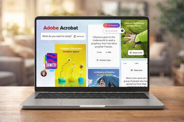 أدوبي
      تطلق
      “Student
      Spaces”..
      منصة
      ذكية
      لتحويل
      ملفات
      الدراسة
      إلى
      محتوى
      تفاعلي