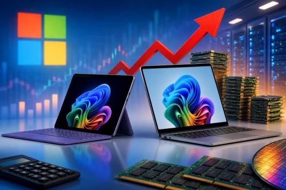 مايكروسوفت
      ترفع
      أسعار
      حواسيب
      “سيرفيس”
      عالميًا