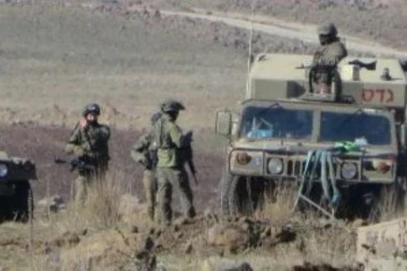 الاحتلال الإسرائيلى يعتقل مدنيين فى قرية بريقة القديمة بريف القنيطرة فى سوريا