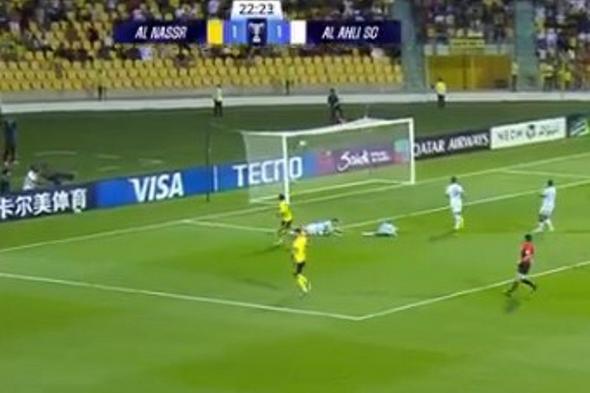 دوري
    أبطال
    آسيا
    2..
    النصر
    يتقدم
    على
    الأهلي
    بثلاثة
    أهداف
    مقابل
    هدف
    في
    الشوط
    الأول