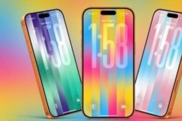 مزيج
ألوان
مختلفة..
نظام
iOS
26.5
يضيف
خلفيات
جديدة
لهاتف
آيفون