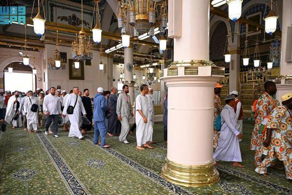 جهود
    إرشادية
    وإنسانية
    تعزّز
    انسيابية
    الدخول
    إلى
    الروضة
    الشريفة
    بالمسجد
    النبوي