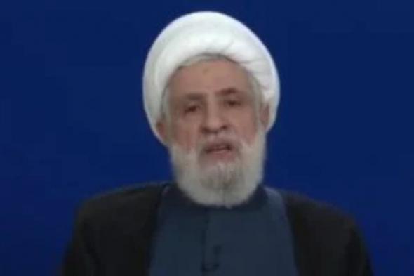نعيم قاسم يؤكد أن لبنان يواجه عدوا إسرائيليا يطمح للتوسع