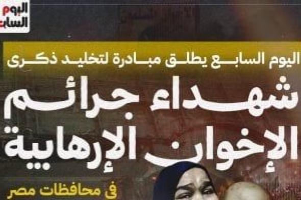 بعد
نجاح
فيديو
معهد
الأورام..
مبادرة
اليوم
السابع
لتخليد
شهداء
جرائم
الإخوان