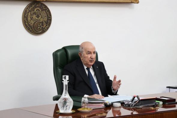 استيراد
الأغنام
ومشاريع
هامة..
رئيس
الجمهورية
يترأس
إجتماعا
لمجلس
الوزراء