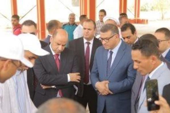 وزير
العمل
ومحافظ
قنا
يتفقدان
مركز
تدريب
قفط