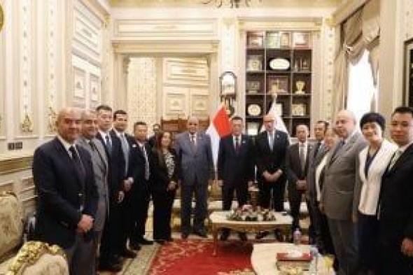 رئيس
محكمة
النقض
يستقبل
وفد
قضائي
من
النيابة
العامة
الصينية
