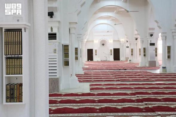 رفع
جاهزية
مسجد
المشعر
الحرام
بمزدلفة
لاستقبال
الحجاج
بعد
نفرتهم
من
عرفات