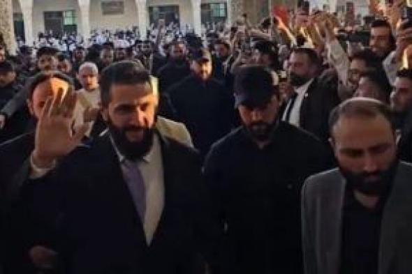 كيف
استقبل
أهالي
حلب
الرئيس
أحمد
الشرع
خلال
صلاة
عيد
الأضحى؟