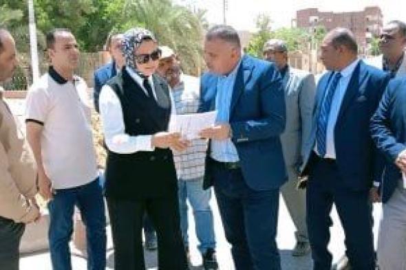 محافظ
الوادى
الجديد
تتابع
أعمال
توسعة
طريق
موط
-
القصر
وتطوير
ميدان
الشعراوي