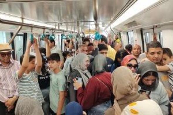 المصرية
للمونوريل:
إقبال
غير
مسبوق
رابع
أيام
العيد
ونجاح
مشروعات
النقل..
فيديو