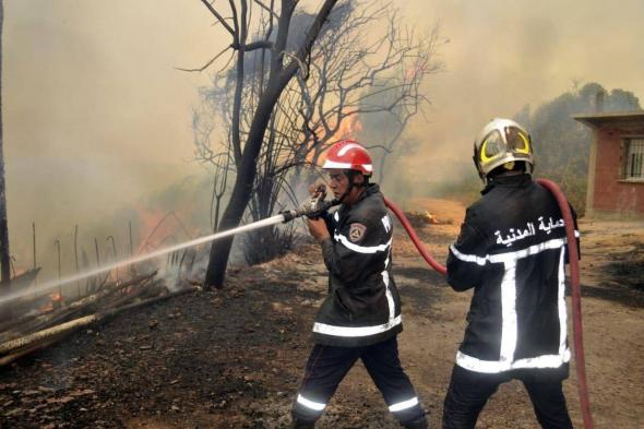 حماية
مدنية:
اندلاع
33
حريقًا
بعدة
ولايات
