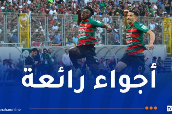 مولودية
الجزائر
تحتفل
باللقب
وتختتم
الموسم
بانتصار
أمام
الشلف