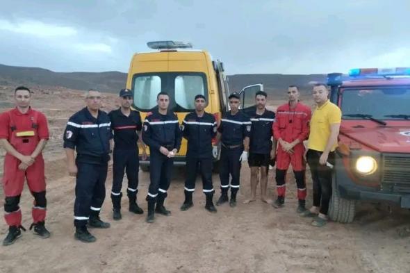 إيليزي..
إنتشال
جثة
غريق
ببركة
مائية