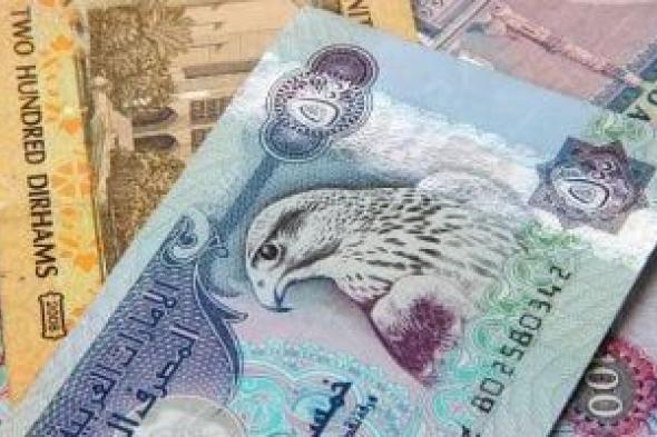 الدرهم
الإماراتي
يفقد
56
قرشًا
أمام
الجنيه
المصرى..
تعرف
على
السعر
اليوم