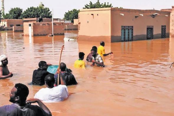 مصرع
شخصين
وتضرر
174
شخصًا
بسبب
الأمطار
في
السودان