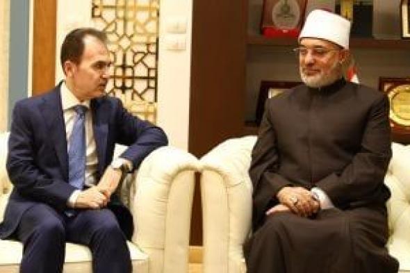 مفتى
الجمهورية
يستقبل
وزير
أوقاف
كردستان
العراق
لبحث
أوجه
التعاون
المشترك