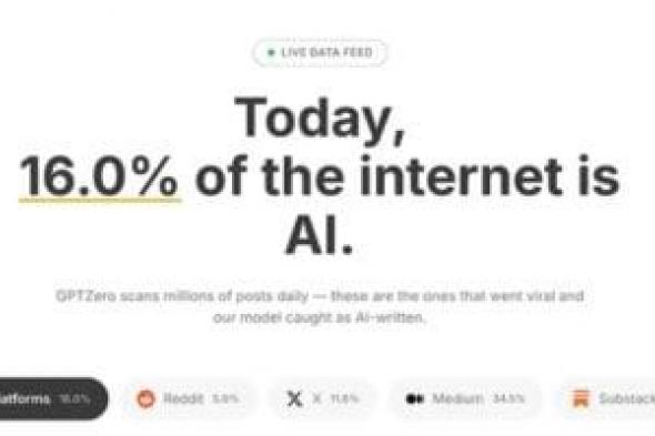 «سوبرهيومن»
تعلن
استحواذها
على
منصة
كشف
المحتوى
الآلى
GPTZero