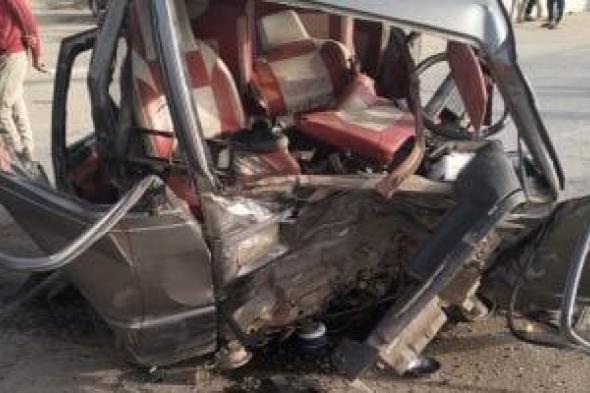 مصرع
4
أشخاص
وإصابة
5
آخرين
فى
حادث
مرورى
بالمنيا