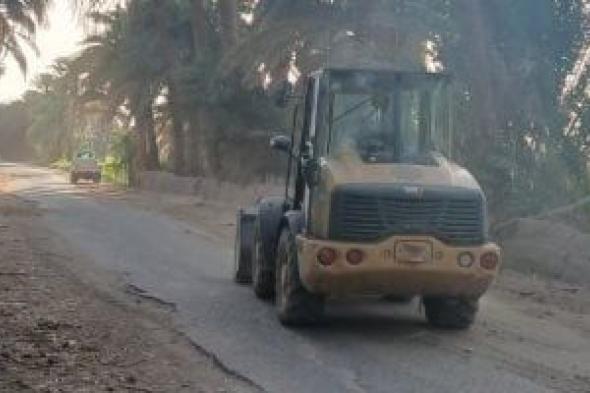 رفع
كفاءة
طريق
أبو
غلاب
الغنيمية
بأسوان
ووضع
أعمدة
إنارة
لمنع
الحوادث..
صور