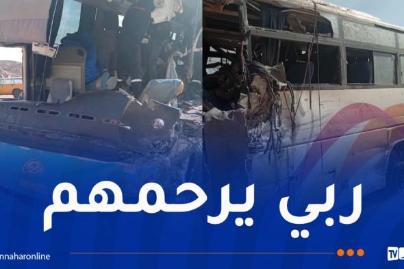 وفاة
5
أشخاص
وإصابة
14
آخرين
في
حادث
مروّع
بتمنراست
