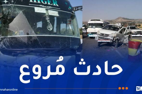 إصابة
16
شخصاً
في
حادث
اصطدام
تسلسلي
بسكيكدة