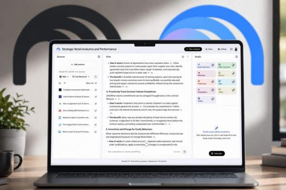جوجل
      تغيّر
      اسم
      تطبيق
      NotebookLM
      إلى
      Gemini
      Notebook..
      وتدمجه
      في
      البحث
      و
      Gemini