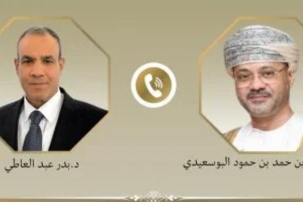 وزير الخارجية يبحث هاتفياً مع نظيره العُماني تطورات الأوضاع الإقليمية