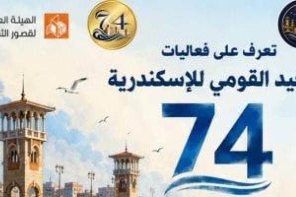 قصور الثقافة تنظم فعاليات ثقافية وفنية بالإسكندرية احتفالًا بالعيد القومي