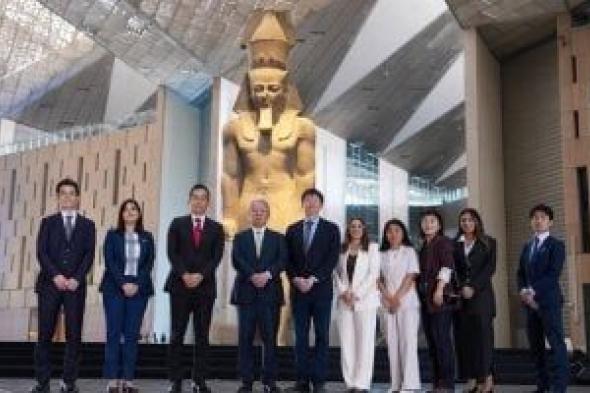 مشروع المتحف المصرى الكبير وفريق "جايكا" بمصر يحصدان جائزة رئيس الوكالة 2025