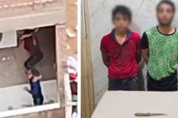الداخلية تضبط لصين حاولا سرقة تكييف فى المحلة بعد تصويرهما