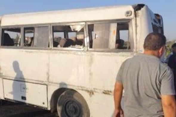 ننشر أسماء المصابين بحادث انقلاب سيارة ميني باص على طريق بنها شبرا الحر