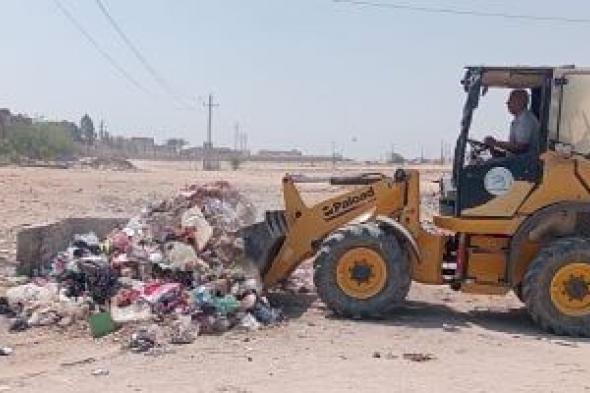 رفع 6223 طن مخلفات وصيانة مئات كشافات الإنارة بالإسماعيلية خلال أسبوع