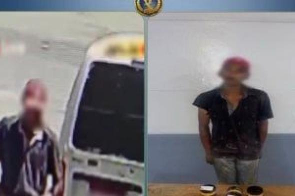 ضبط المتهم بسرقة سيارة فى بورسعيد.. فيديو