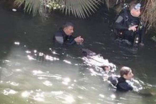البحث عن غريق داخل نهر النيل فى التبين