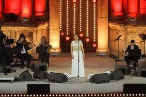 ماجدة الرومى تتألق بأجمل أغانيها فى مهرجان جرش